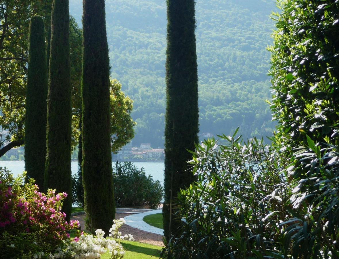 Ville Lago Lugano Porto Ceresio Exterior foto