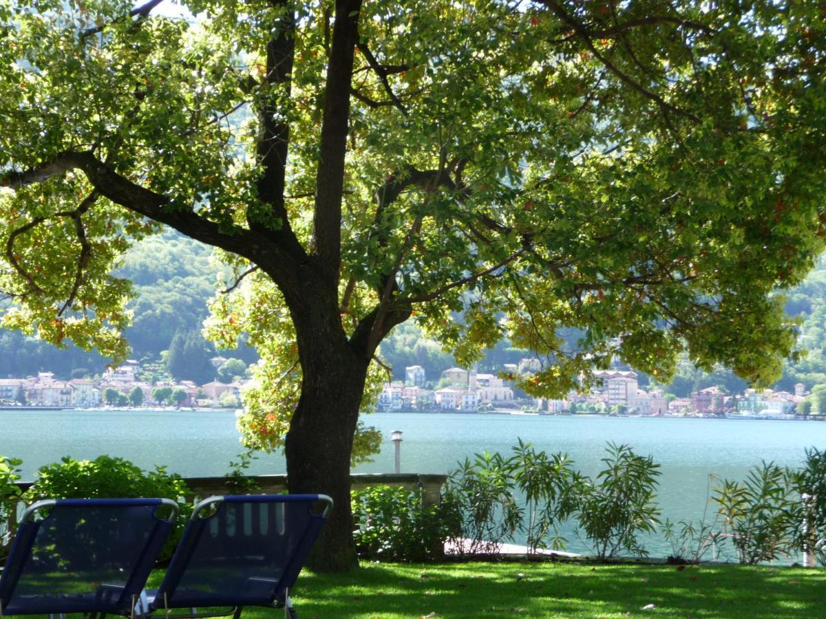 Ville Lago Lugano Porto Ceresio Exterior foto