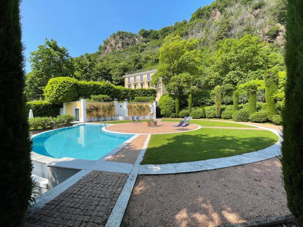 Ville Lago Lugano Porto Ceresio Exterior foto