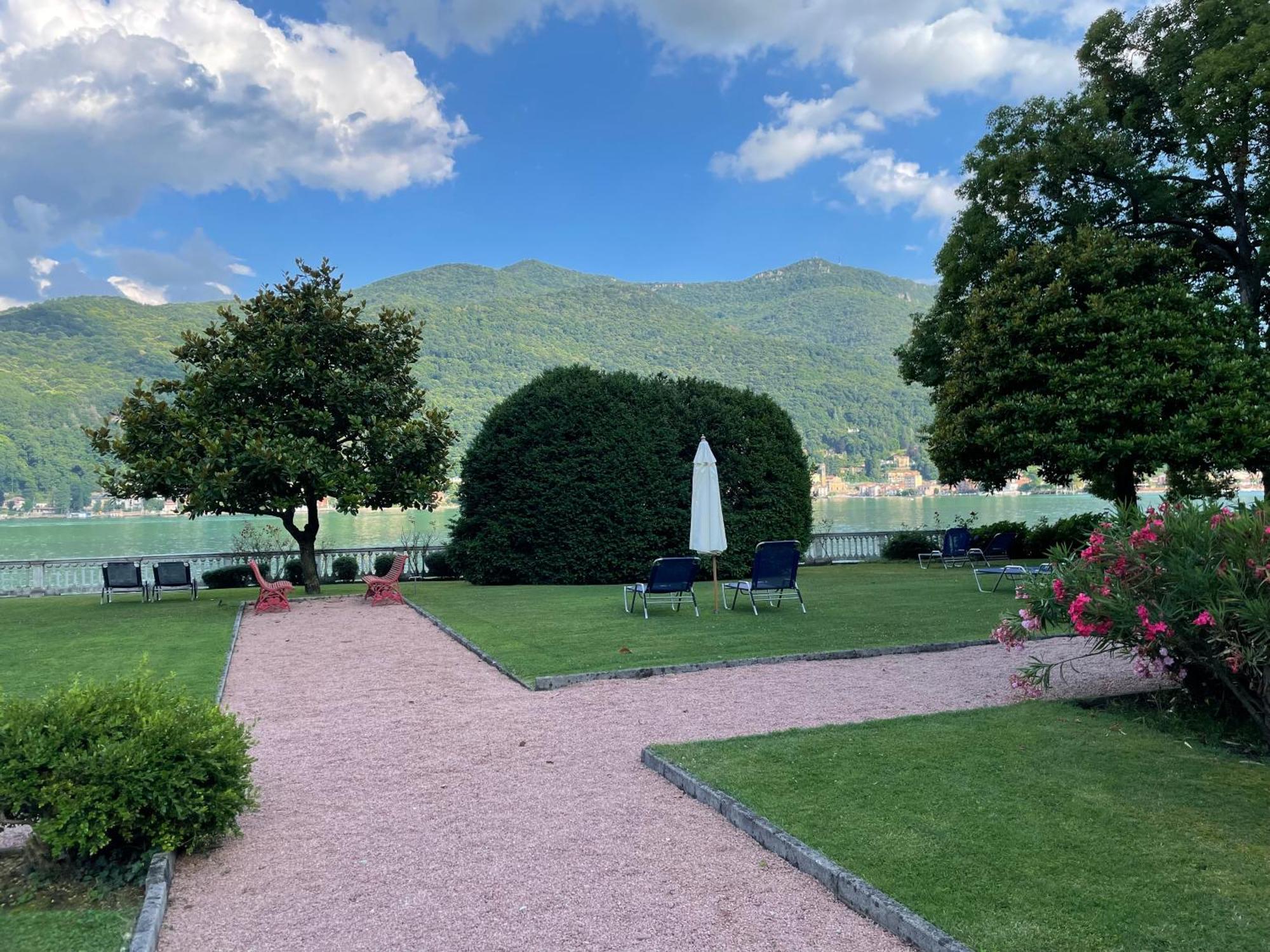 Ville Lago Lugano Porto Ceresio Exterior foto